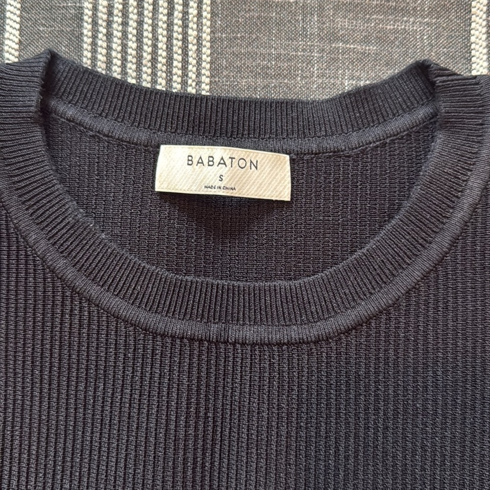 BABATON Ribbed crop top - Picture 2 of 4